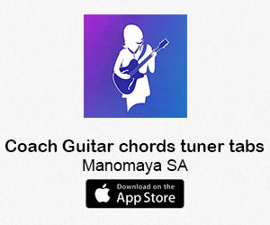 Coach Guitar chords tuner tabs