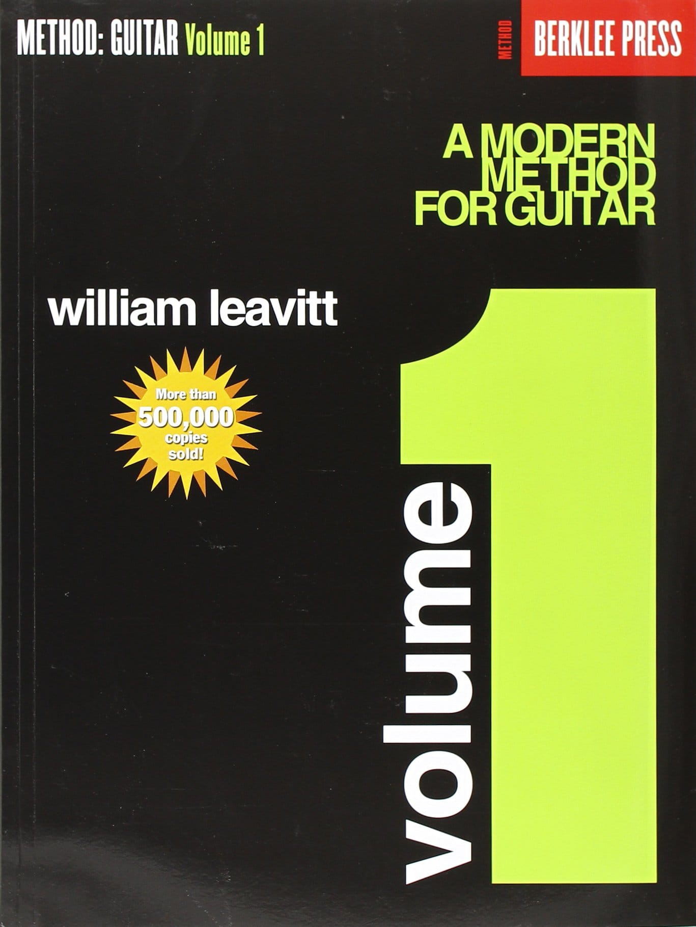 Modern Method Guitar Instructional Book - Cover